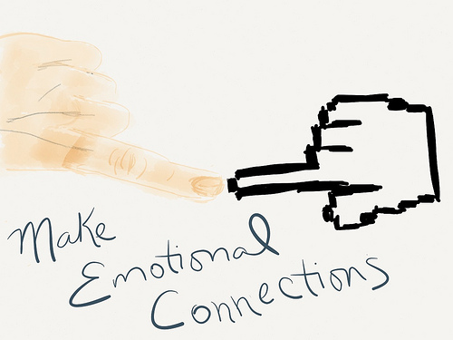 make emotional connections